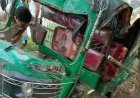 লামায় নিয়ন্ত্রণ হারিয়ে গাছে সিএনজির ধাক্কা, চালক নিহত, আহত ৫