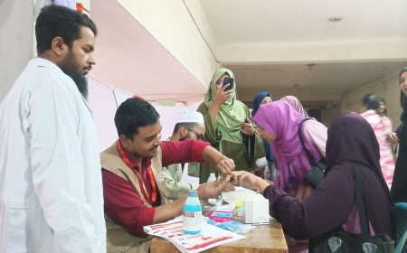 গকসু'র উদ্যোগে ফ্রি মেডিকেল ক্যাম্পেইন ও রক্তদান কমসূর্চী
