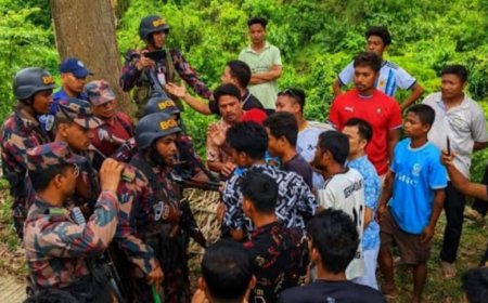 বান্দরবানের থানচিতে ৫ বছরের শিশু ধর্ষণের অভিযোগে থানা ঘেরাও বিজিবি মোতায়েন