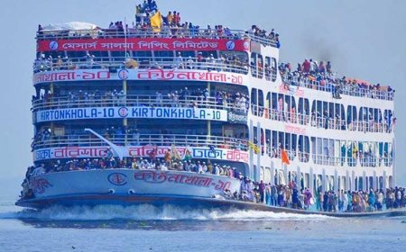 দেশজুড়ে সব ধরনের লঞ্চ চলাচল বন্ধ ঘোষণা