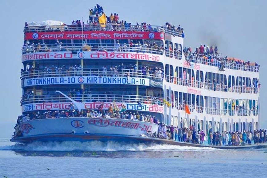 দেশজুড়ে সব ধরনের লঞ্চ চলাচল বন্ধ ঘোষণা