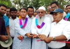 নওগাঁর মান্দায় সড়ক পাকাকরণ শুরু 