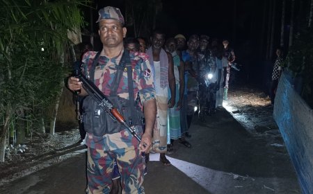 কুড়িগ্রাম সীমান্তে পুশইন ঠেকাতে বিজিবির টহল জোরদার ও সর্বোচ্চ সতর্কবস্থান
