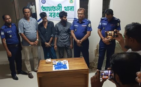 বরগুনায় ১৯'শত  পিস ইয়াবাসহ ছাত্রদল নেতা আটক