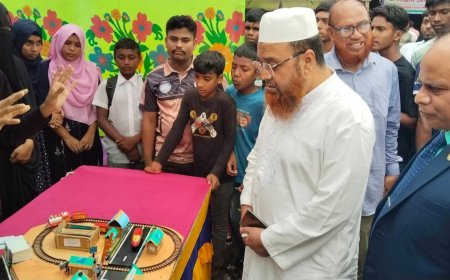 উদ্ভাবন নির্ভর বাংলাদেশ গঠনে কুড়িগ্রামে বিজ্ঞান মেলা-২০২৬ অনুষ্ঠিত