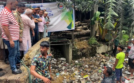 খাল পুনরুদ্ধার ছাড়া চট্টগ্রামকে জলাবদ্ধতামুক্ত করা সম্ভব নয়’: মেয়র ডা. শাহাদাত।