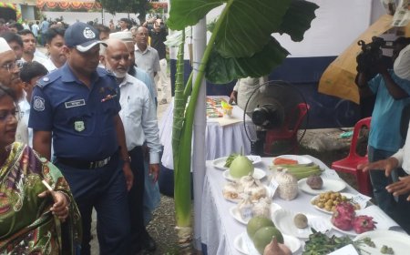 কুড়িগ্রামে চারদিন ব্যাপী কৃষি প্রযুক্তি ও পুষ্টি মেলা
