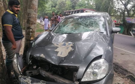 ফকিরহাটে প্রাইভেট কারের ধাক্কায় পথচারি নিহত  ‎