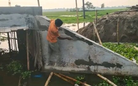 লালমনিরহাটে উন্নয়নের নামে প্রকাশ্যে সরকারি অর্থ হরিলুট