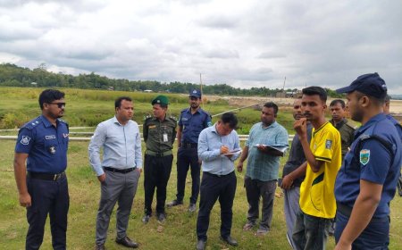 বাঘাইছড়িতে অবৈধ বালু উত্তোলনে অভিযোগে দুইজনকে লাখ টাকা জরিমানা