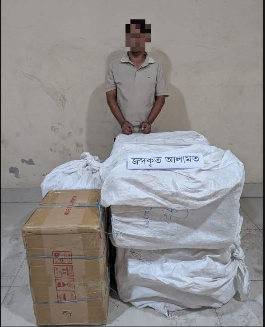 বন্দরে চাঞ্চল্যকর চুরি: ১৫ লাখ টাকার মোবাইল ডিসপ্লে উদ্ধার, গ্রেফতার ১