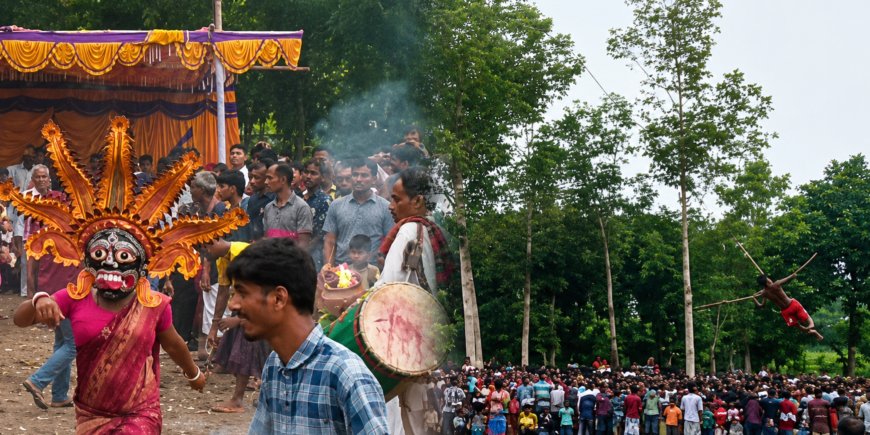 গ্রামীণ ঐতিহ্য আর সংস্কৃতিতে মুখর জেলেপাড়ার গম্ভীরা মেলা