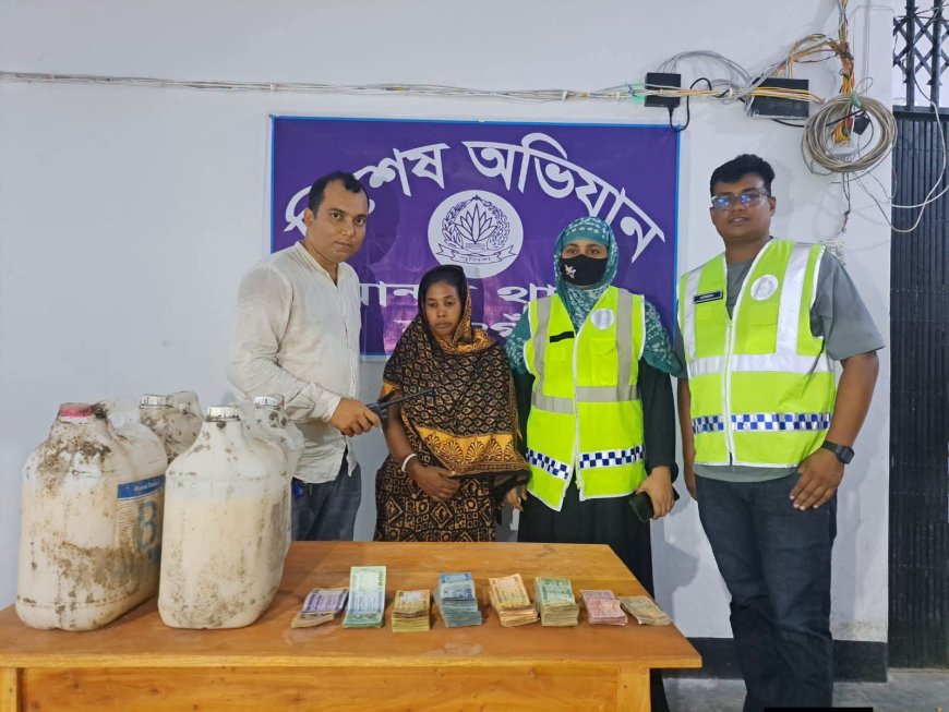 মান্দার আলোচিত মাদক সম্রাজ্ঞী ডলি ঋষি গ্রেপ্তার 