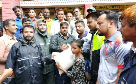 ‎রাঙ্গামাটির বন্যাকবলিত বিভিন্ন এলাকা পরিদর্শন করেছেন জেলা বিএনপির নেতৃবৃন্দ
