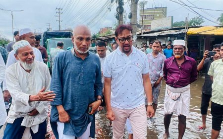 ‘নগরীর ৮০ শতাংশ এলাকা থেকে পানি নেমে গেছে’: চসিক মেয়র ডা. শাহাদাত হোসেন