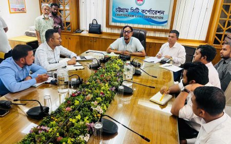 জলাবদ্ধতা নিরসনে চসিকের মেগা ক্রাশ প্রোগ্রাম: ৮০০ নালা পরিষ্কারের ঘোষণা মেয়র ডা. শাহাদাতের