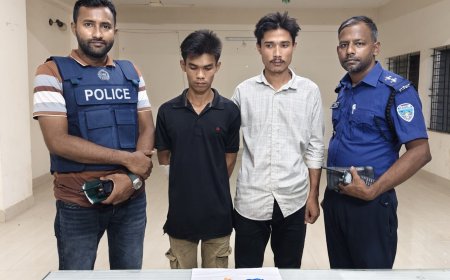 বাঘাইছড়িতে বিশেষ অভিযানে ৯৮ পিস ইয়াবাসহ দুই যুবক আটক