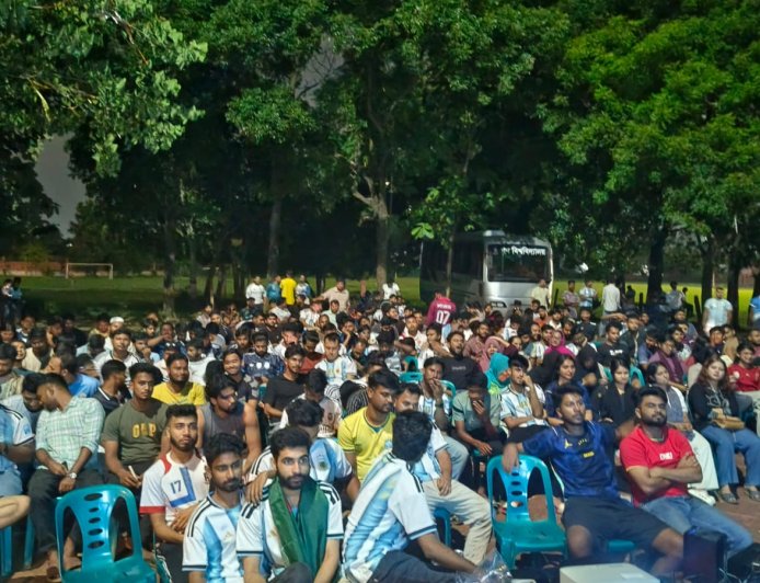 বিশ্বকাপের শেষ বাঁশিতে থামল গণ বিশ্ববিদ্যালয়ের ফুটবল-উন্মাদনা