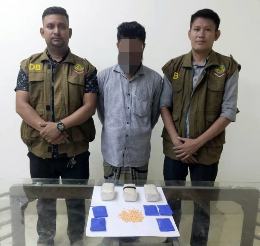 ৭ হাজার পিস ইয়াবাসহ কাভার্ড ভ্যান জব্দ, শরীয়তপুরের মাদক কারবারি গ্রেফতার
