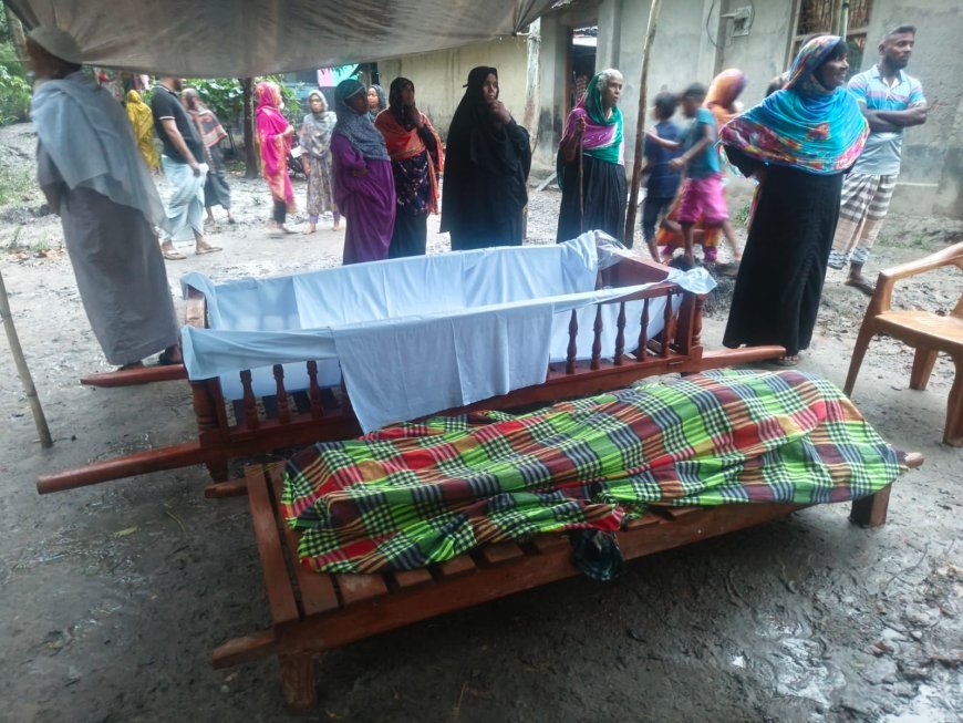 মান্দায় খালে গোসল করতে নেমে বৃদ্ধের মৃত্যু