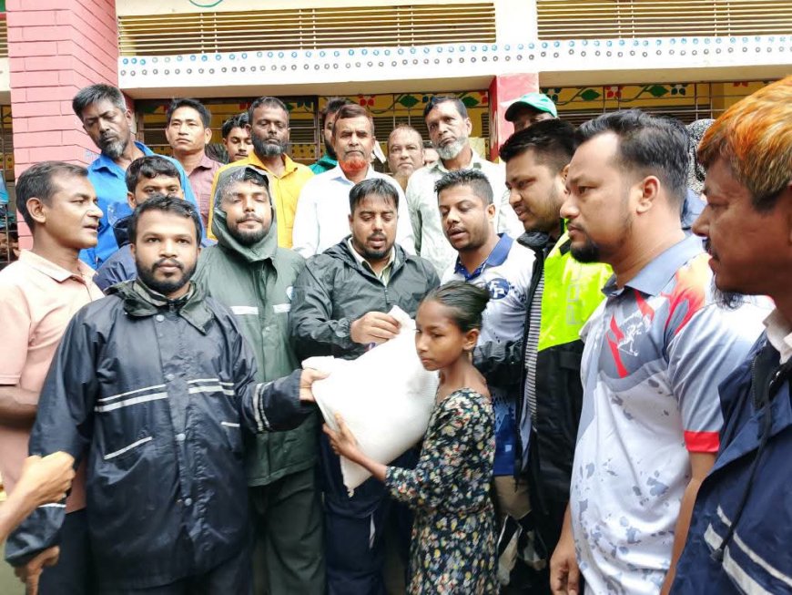 ‎রাঙ্গামাটির বন্যাকবলিত বিভিন্ন এলাকা পরিদর্শন করেছেন জেলা বিএনপির নেতৃবৃন্দ