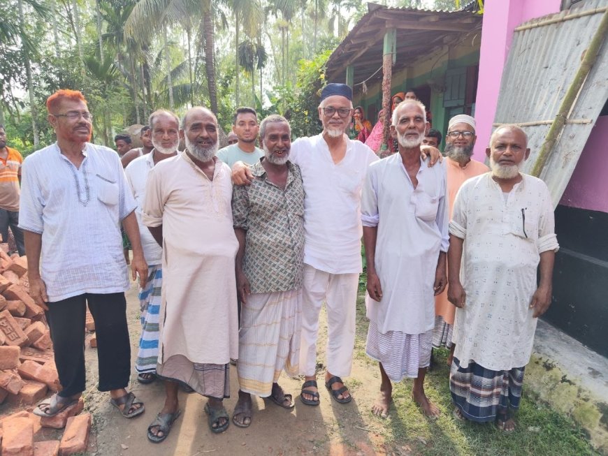 আদালত নয়, সালিশেই শেষ হলো দুই ভাইয়ের ২০ বছরের জমি বিরোধ