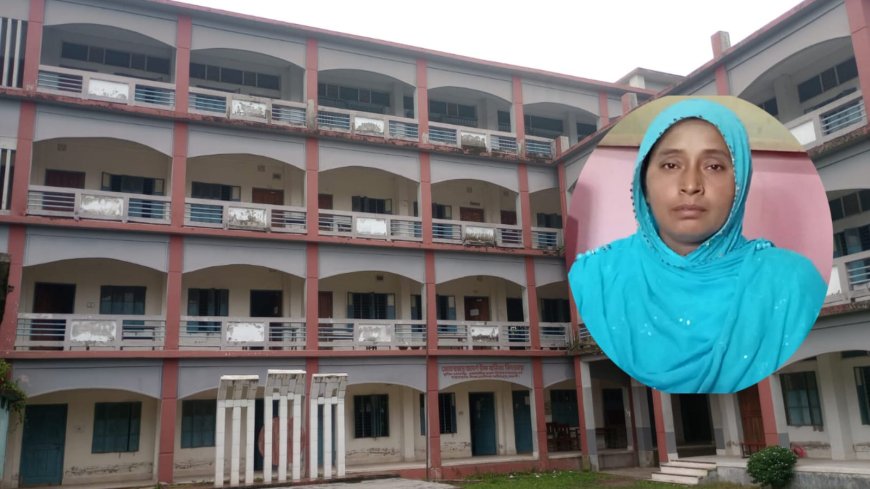 মান্দায় প্রতারণার শিকার নার্গিসের ১১ বছর ধরে বিনা বেতনে শিক্ষকতা