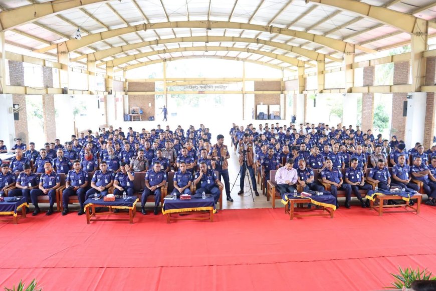 চট্টগ্রাম জেলা পুলিশের কিট প্যারেড, কল্যাণ ও অপরাধ সভা অনুষ্ঠিত