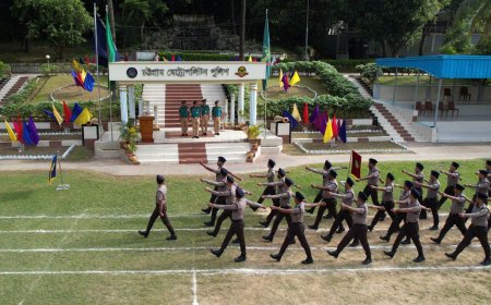 কঠোর শৃঙ্খলা ও কৌশলগত দক্ষতার প্রদর্শনী, সিএমপির গ্র্যান্ড মাস্টার প্যারেড অনুষ্ঠিত