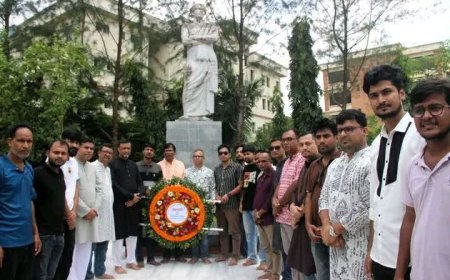 নজরুল বিশ্ববিদ্যালয়ে যথাযথ মর্যাদায় ৩ দিনব্যাপী কবি নজরুলের ৫০তম মৃত্যুবার্ষিকী পালন