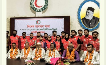 কুড়িগ্রাম রেডক্রিসেন্ট নির্বাচনে বিএনপি সমর্থিত প্যানেলের ‘ক্লিন সুইপ