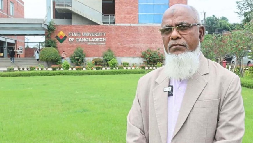 নজরুল বিশ্ববিদ্যালয়ের সিন্ডিকেট সদস্য হিসেবে মনোনয়ন পেলেন অধ্যাপক ড. আখতার হোসেন খান