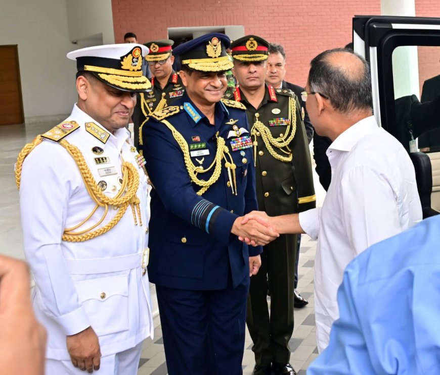 নৌ ও বিমান বাহিনী নির্বাচনী পর্ষদ-২০২৬ উদ্বোধন করলেন প্রধানমন্ত্রী